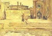 John Singer Sargent Piazza, Venice oil painting reproduction